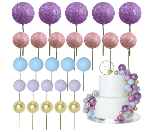 Cake Topper Balls - Image 2